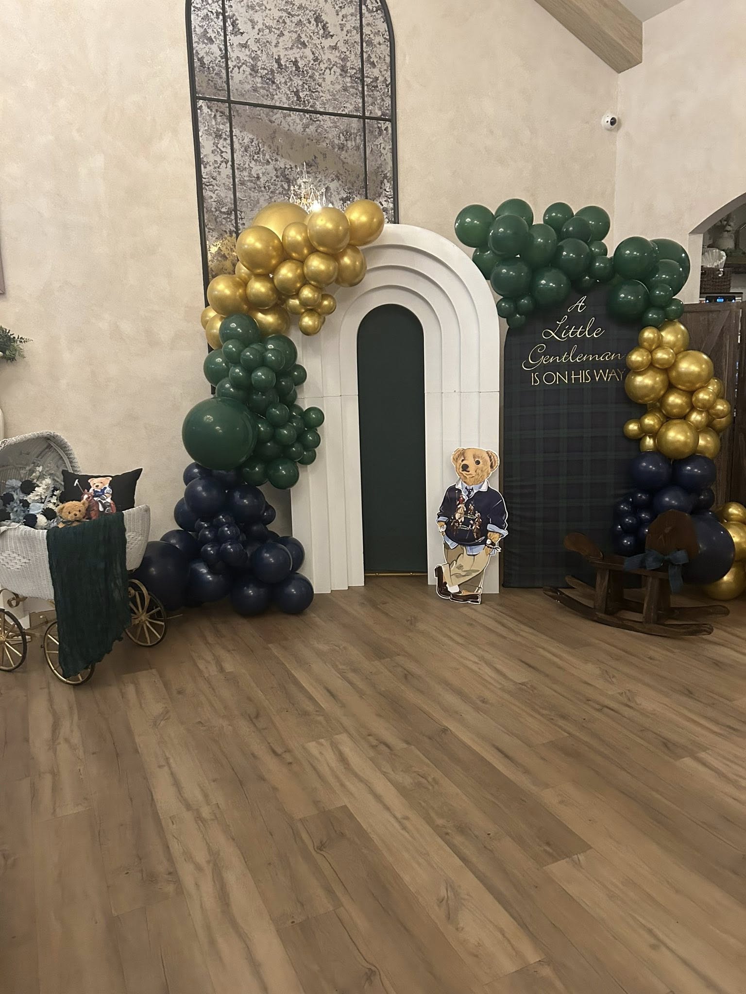 Styled On Point Parties event display
